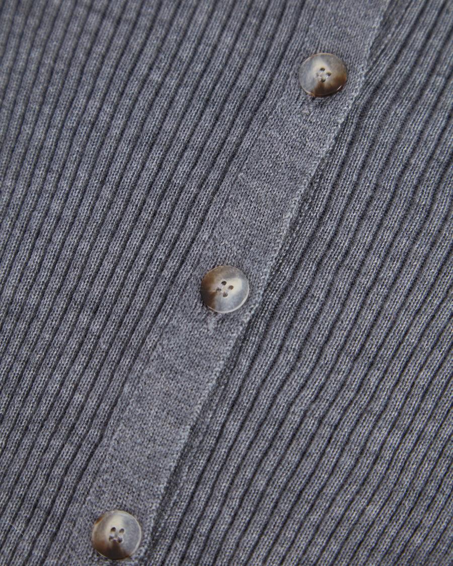Scaglione CARDIGAN CROP COSTINA FINELUX GREY Cyber Monday