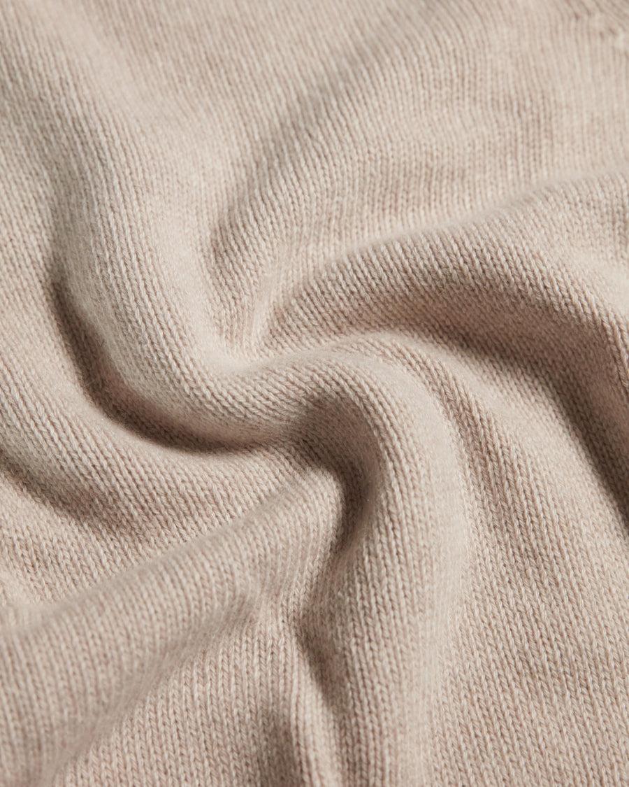 Scaglione ROUND NECK SOFT HYBRID CASHMERE BEIGE Offerte giornaliere