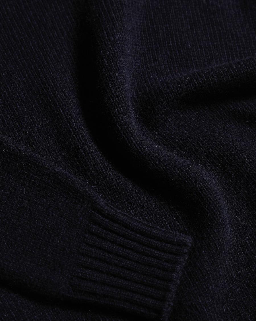 Scaglione TURTLE NECK SOFT HYBRID CASHMERE NAVY Enormi risparmi