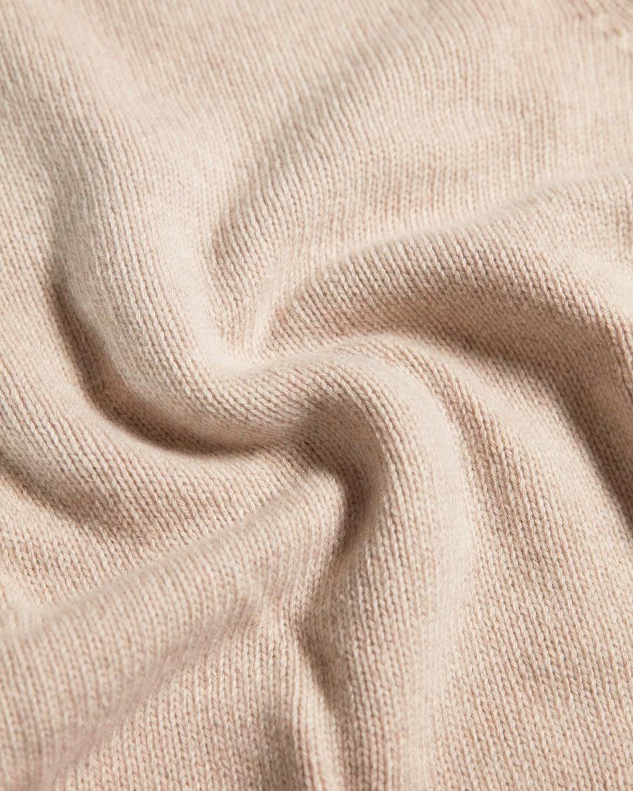 Scaglione ROUND NECK SOFT HYBRID CASHMERE SAND Ultimi tre giorni