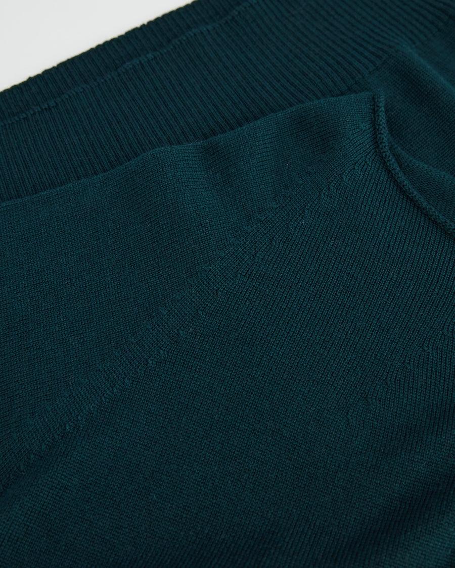 Scaglione BOAT NECK SEAMLESS MERINO FOREST Ultimo giorno