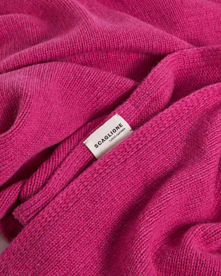 Scaglione PLAID DIVANO CASHMERE 140x200 DAHLIA Super sconto
