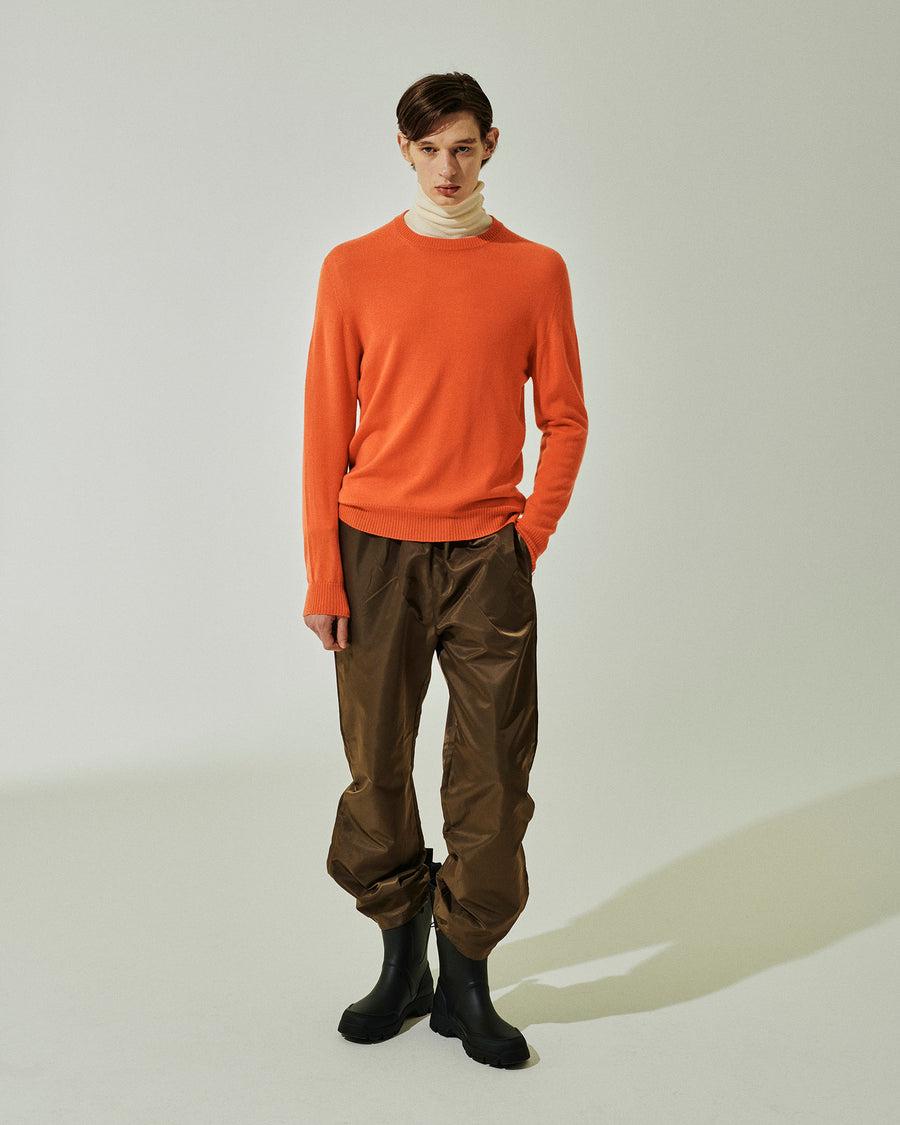 Scaglione ROUNDNECK SEAMLESS MERINO CARROT Qualità