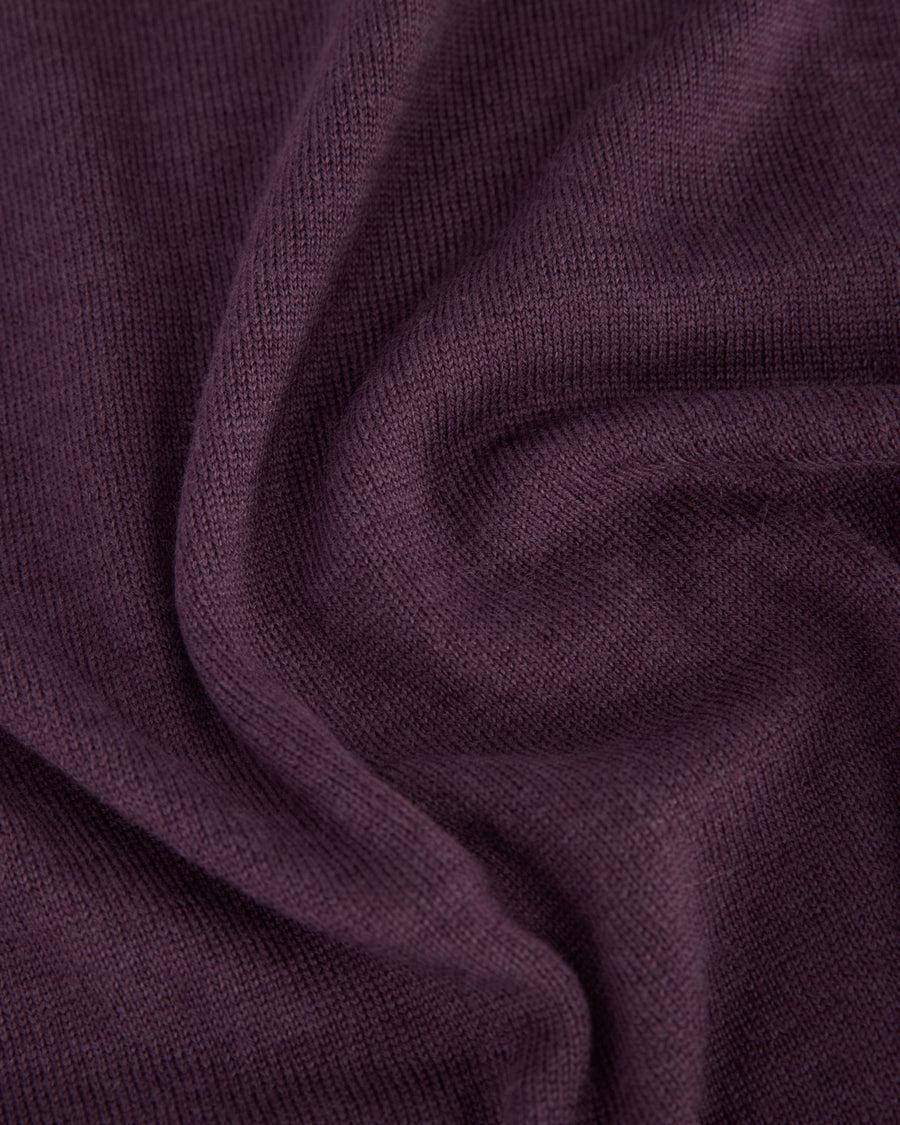 Scaglione ROUNDNECK SEAMLESS MERINO PURPLE Vendita