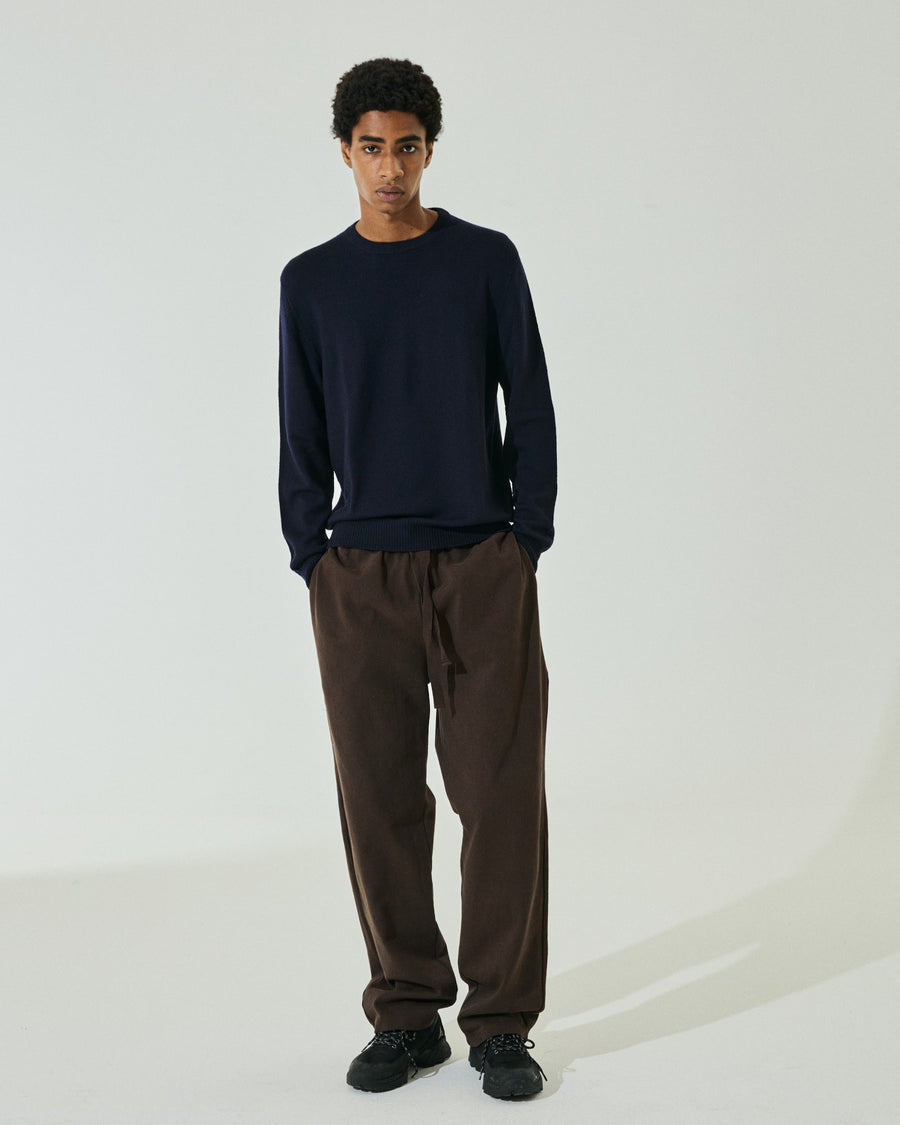 Scaglione ROUNDNECK SEAMLESS MERINO NAVY Promozione