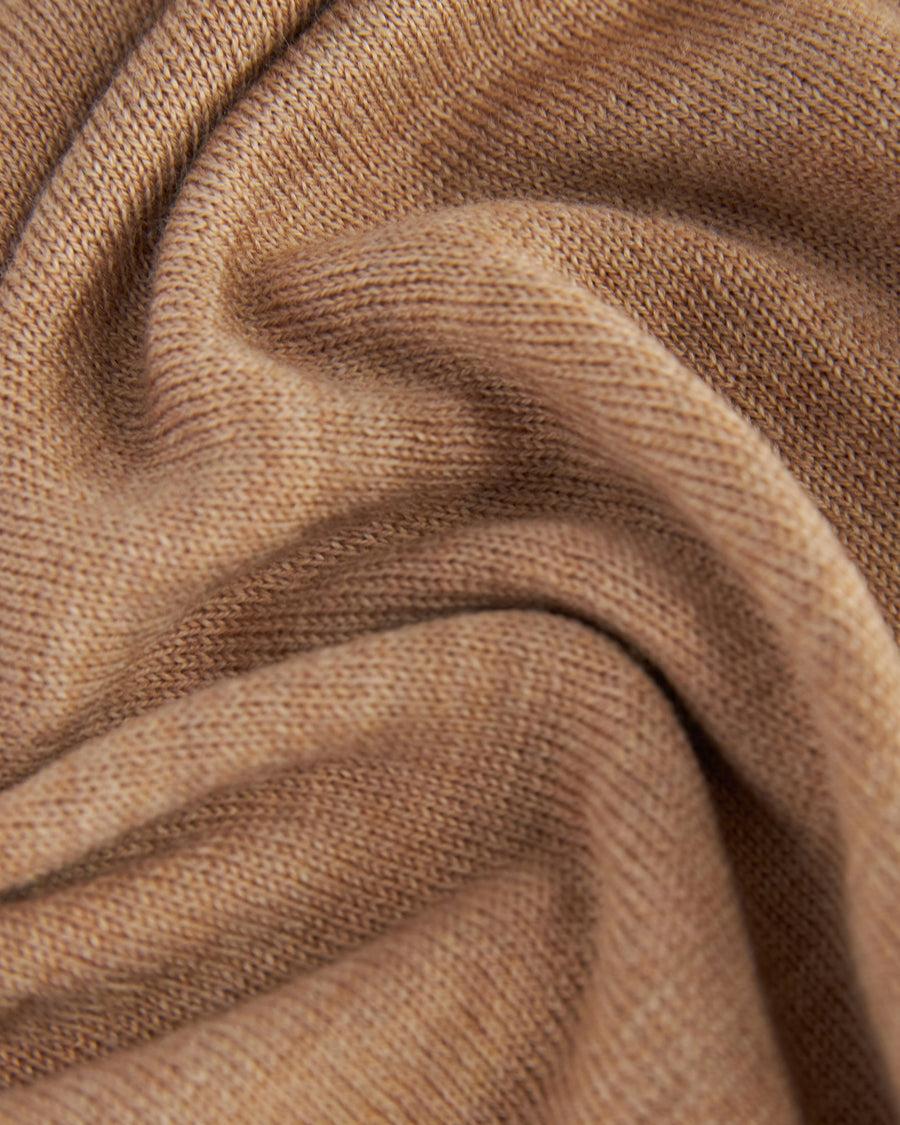 Scaglione ROUNDNECK SEAMLESS MERINO CARAMEL Pezzi Unici
