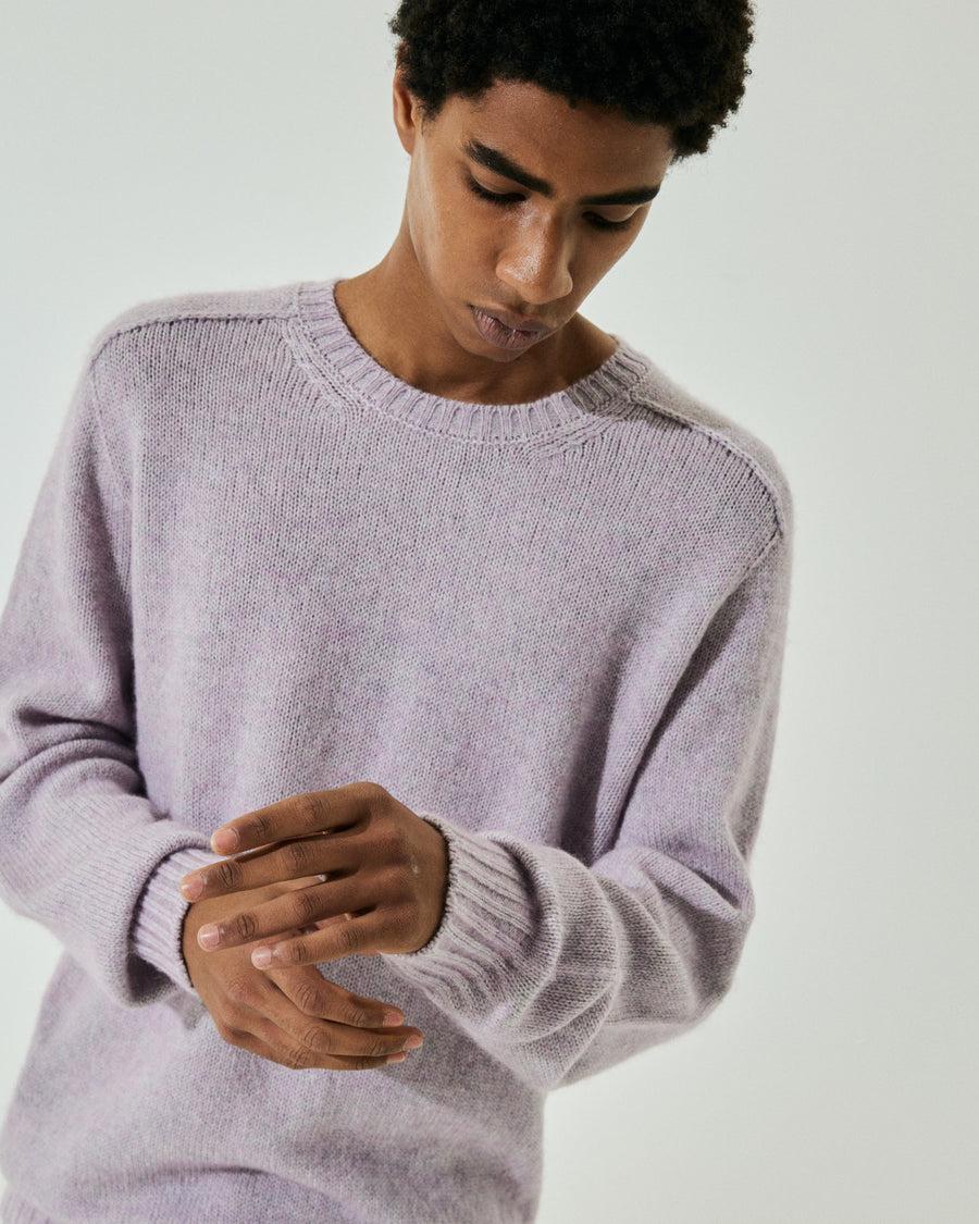 Scaglione ROUNDNECK SHETLY SEAMLESS MARTELLO LTLILAC Qualità Garantita