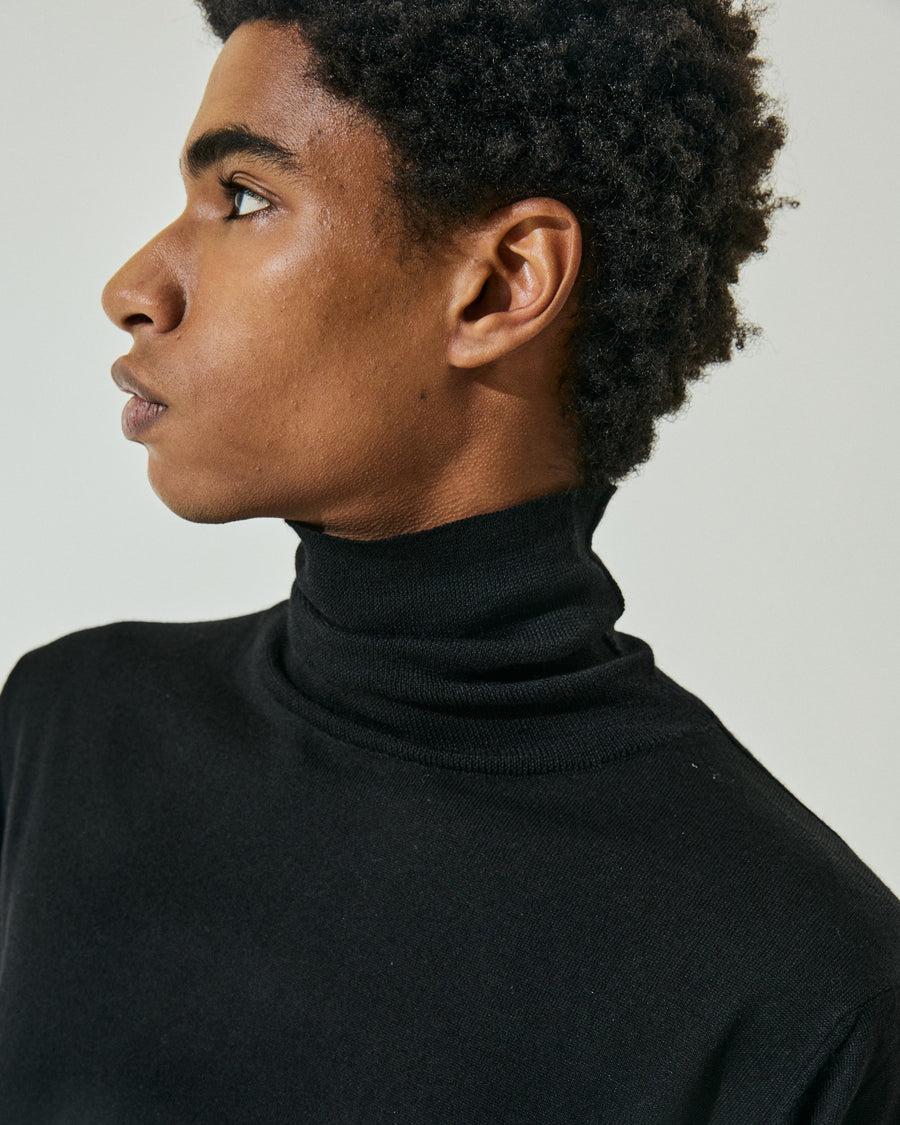 Scaglione TURTLENECK FINELUX BLACK Prezzo Ridotto