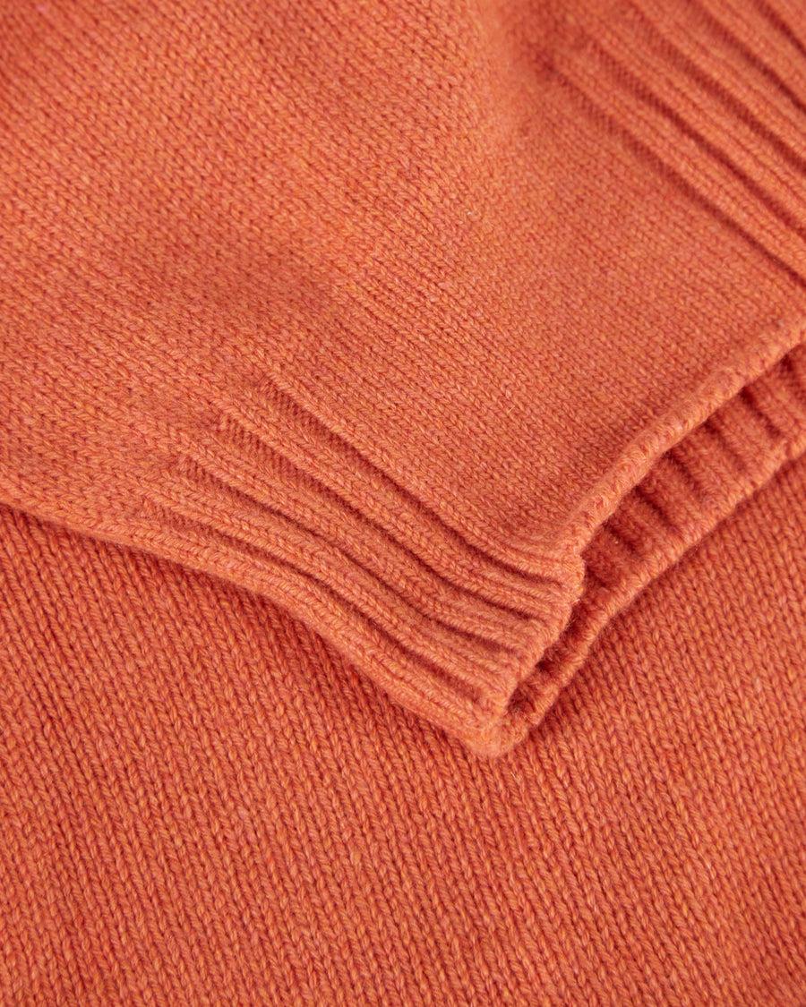 Scaglione ROUND NECK SOFT HYBRD CASHMERE CARROT Online