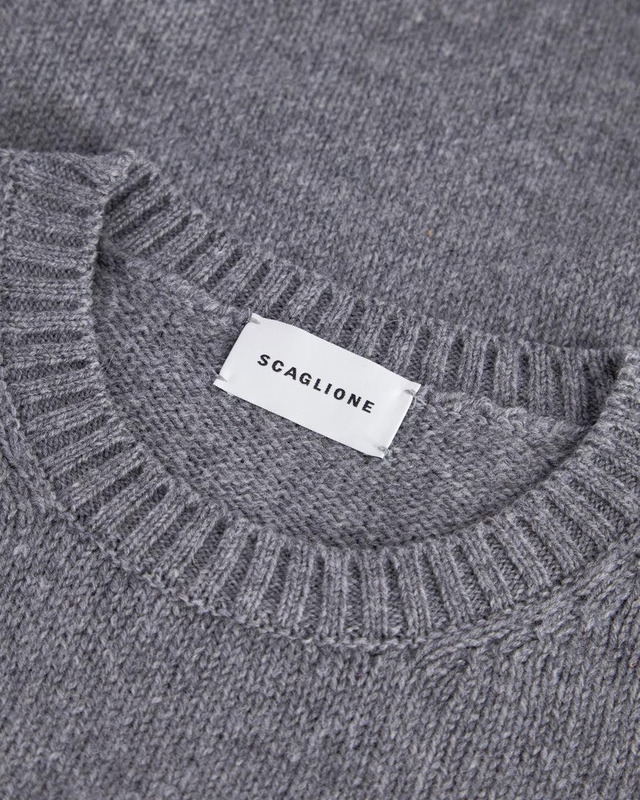 Scaglione ROUNDNECK SEAMLESS SOFTWOOL GREY I Più Venduti