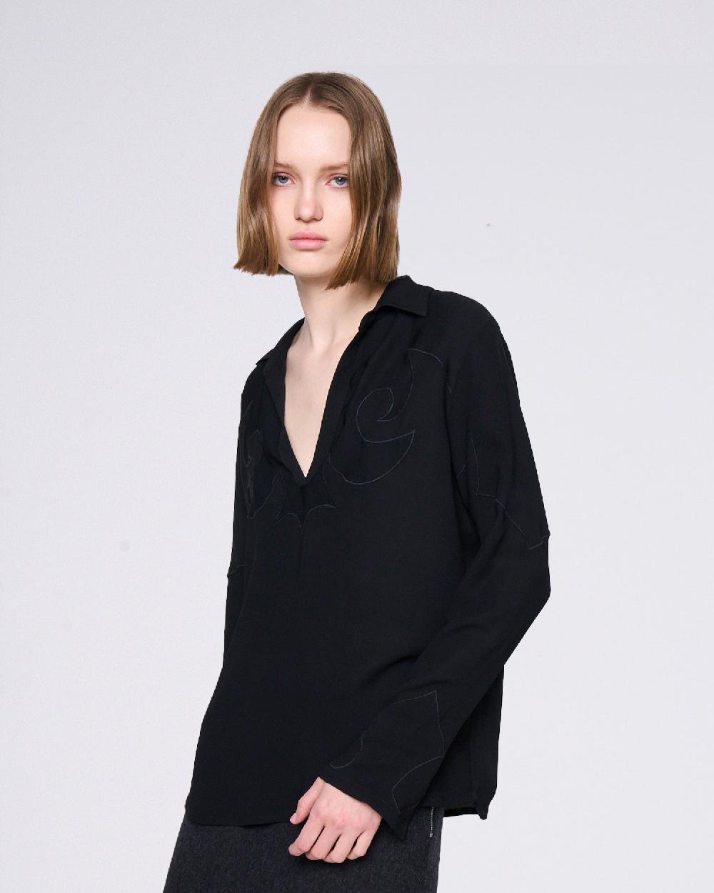 Silvian Heach Blusa con ricami Online Outlet