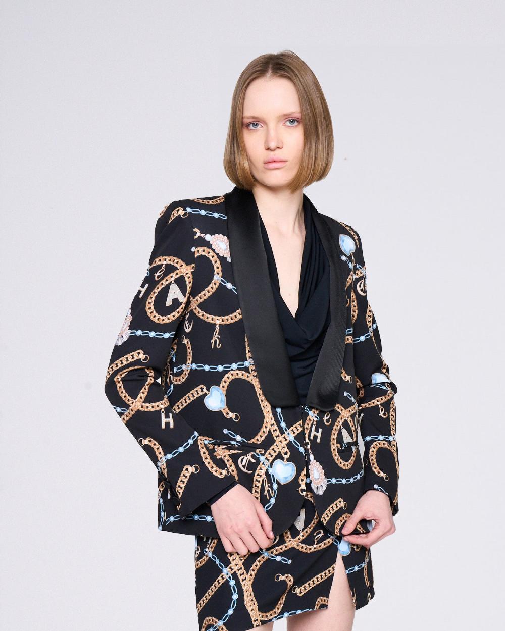 Silvian Heach Blazer monopetto a fantasia Offerte esclusive