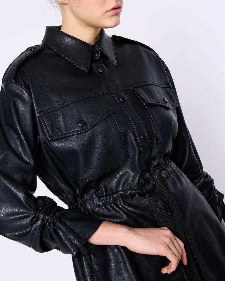 Silvian Heach Camicia in eco pelle Esporta salva
