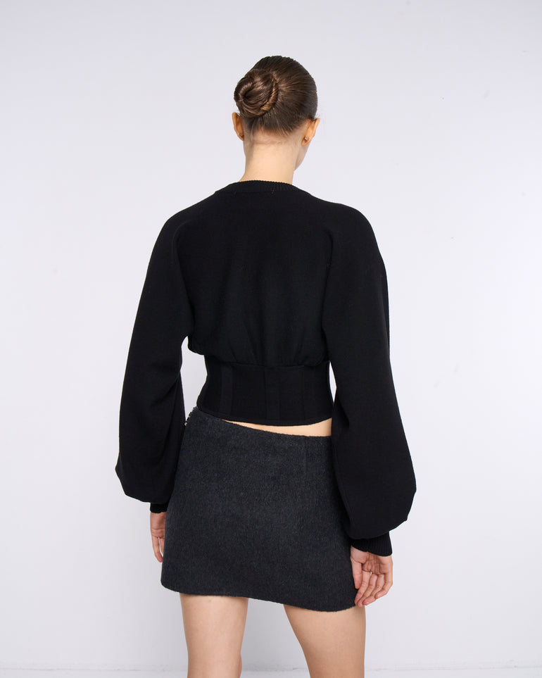 Silvian Heach Maglia con maniche a sbuffo Duty-free