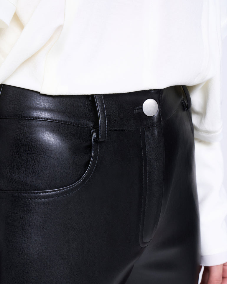 Silvian Heach Pantaloni in ecopelle Promozione Limitata