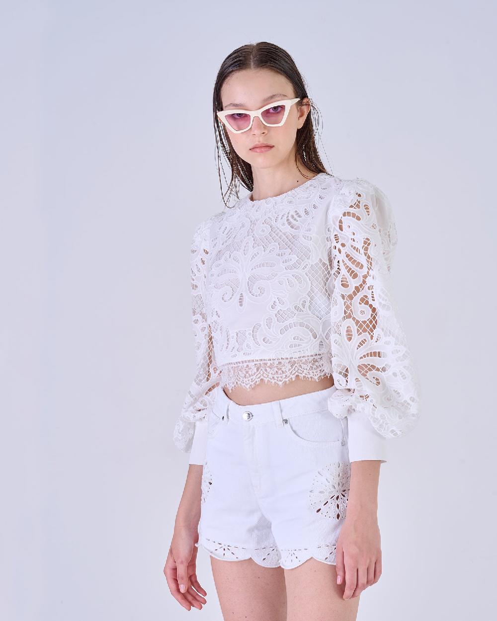 Silvian Heach Blusa ricamata Offerta