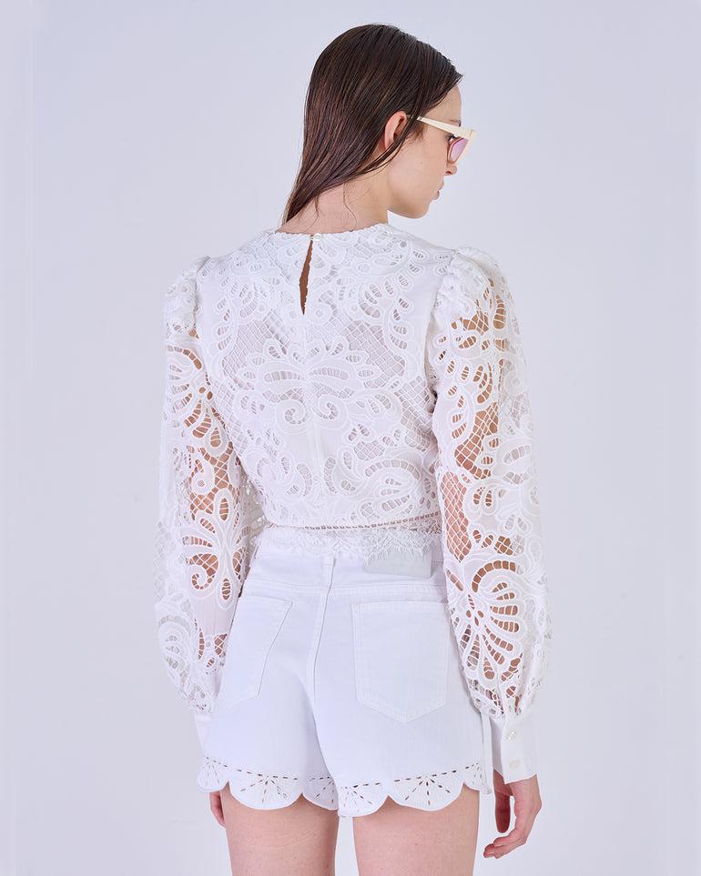 Silvian Heach Blusa ricamata Offerta