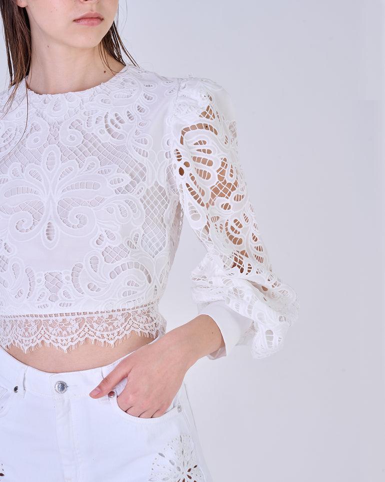 Silvian Heach Blusa ricamata Offerta