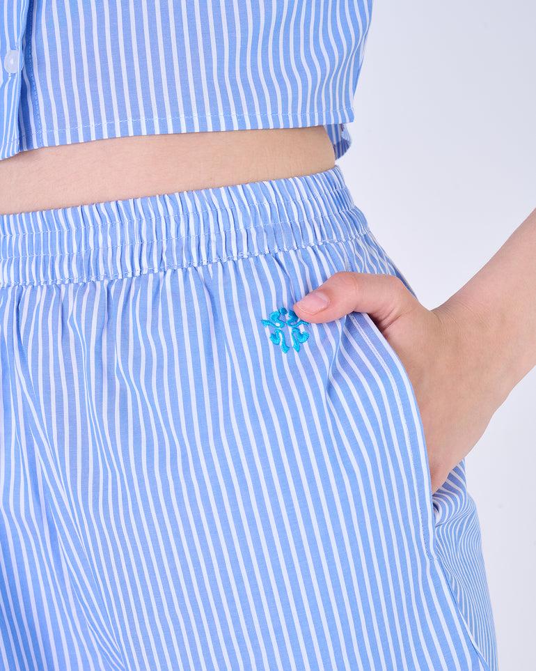 Silvian Heach Shorts a righe Nuova