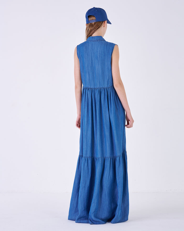 Silvian Heach Abito in denim Prezzo di fabbrica
