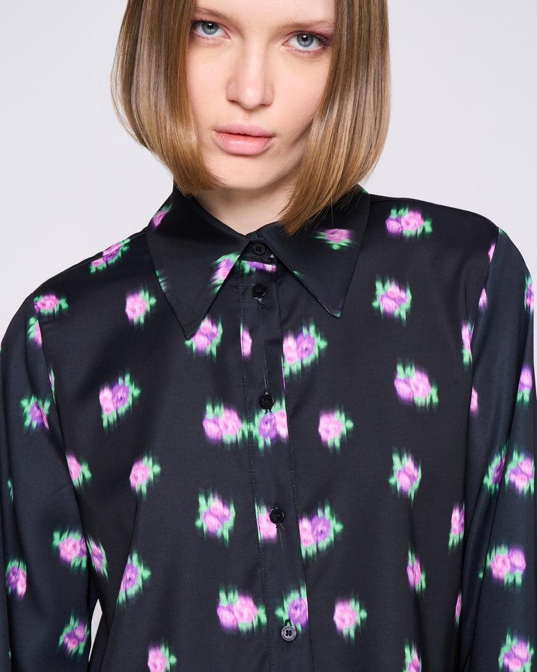 Silvian Heach Camicia crop a fantasia Black Friday