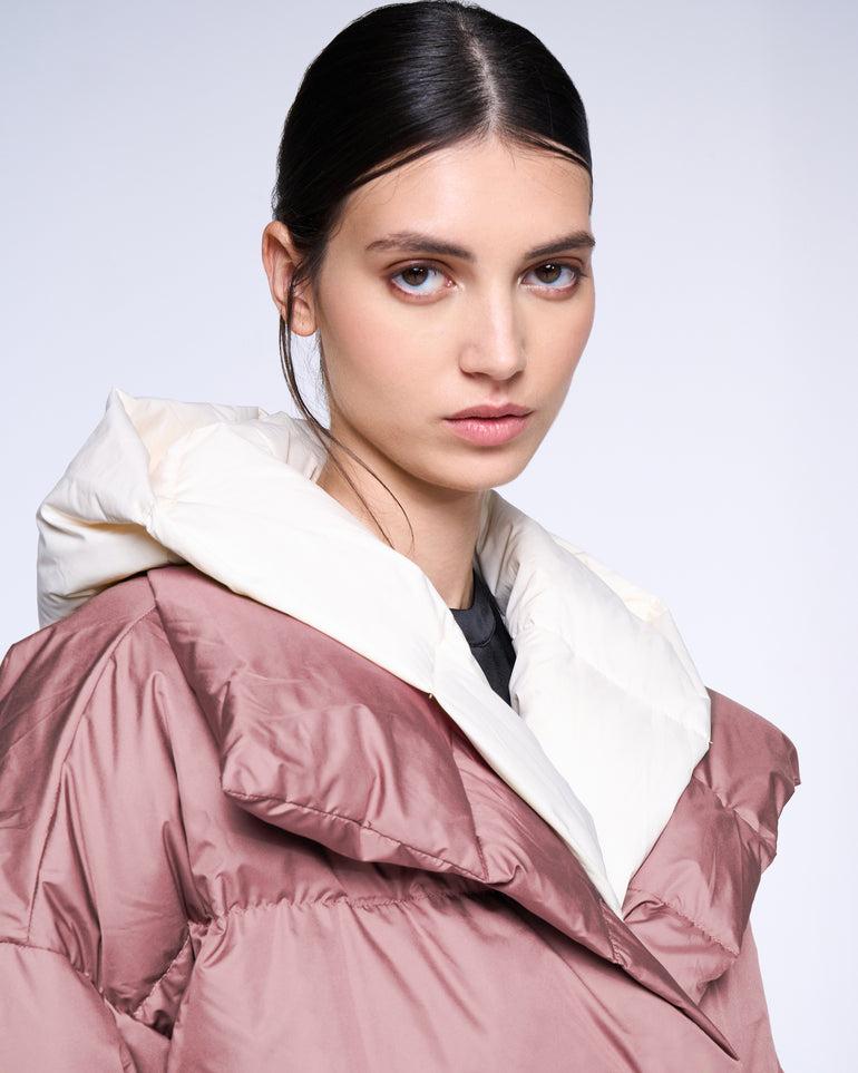 Silvian Heach Piumino lungo con collo ampio Fino al 50% di sconto