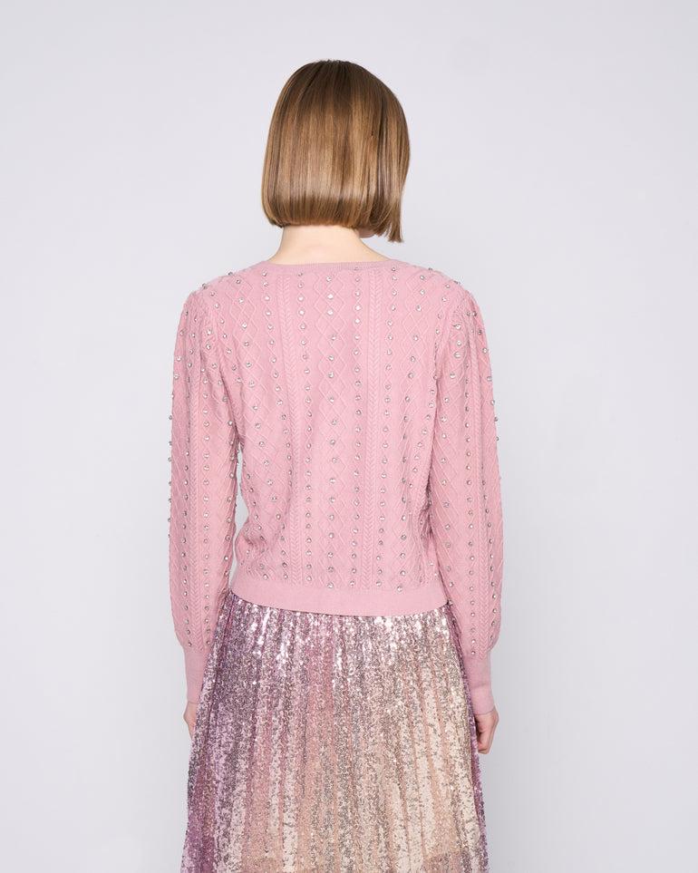 Silvian Heach Cardigan con strass Offerta speciale della fabbrica