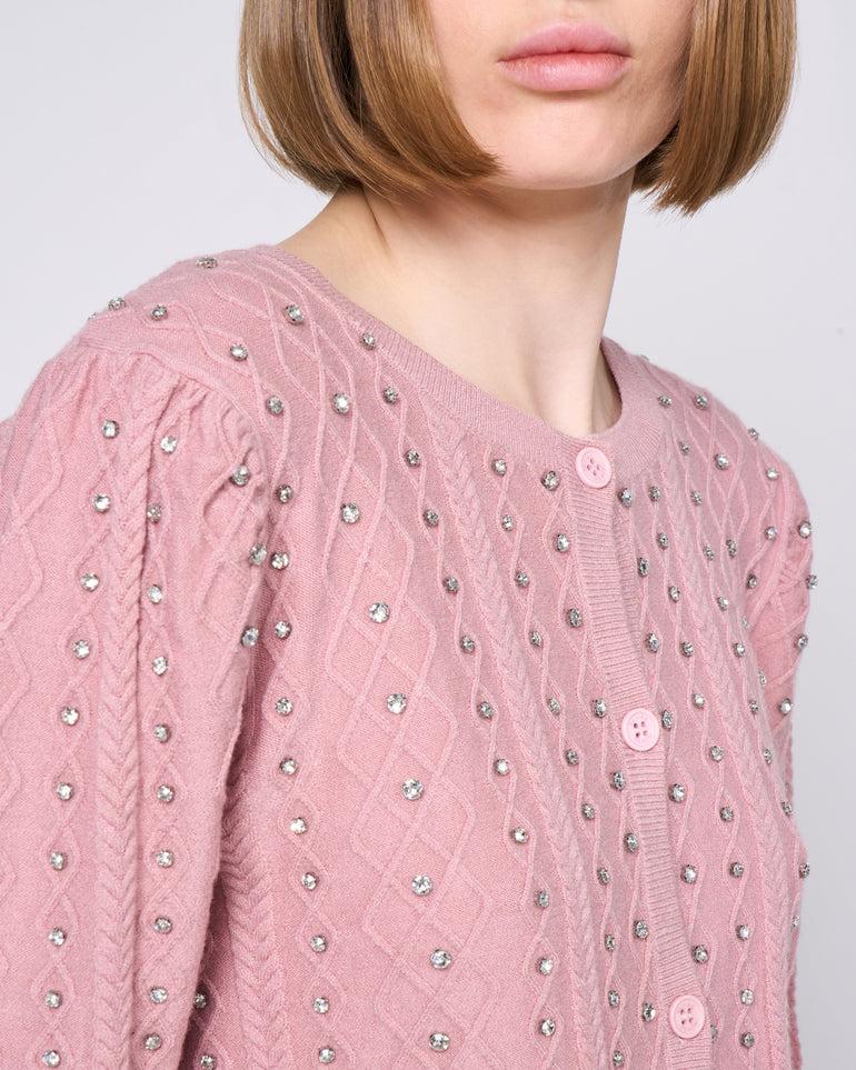 Silvian Heach Cardigan con strass Offerta speciale della fabbrica