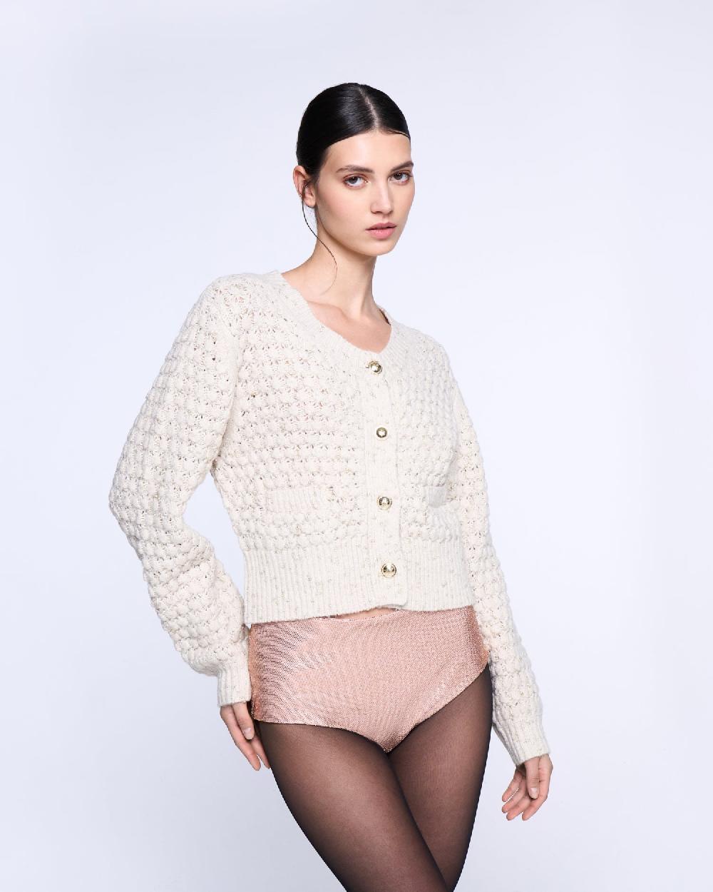 Silvian Heach Cardigan crop lavorato a maglia Fino al 55% di sconto