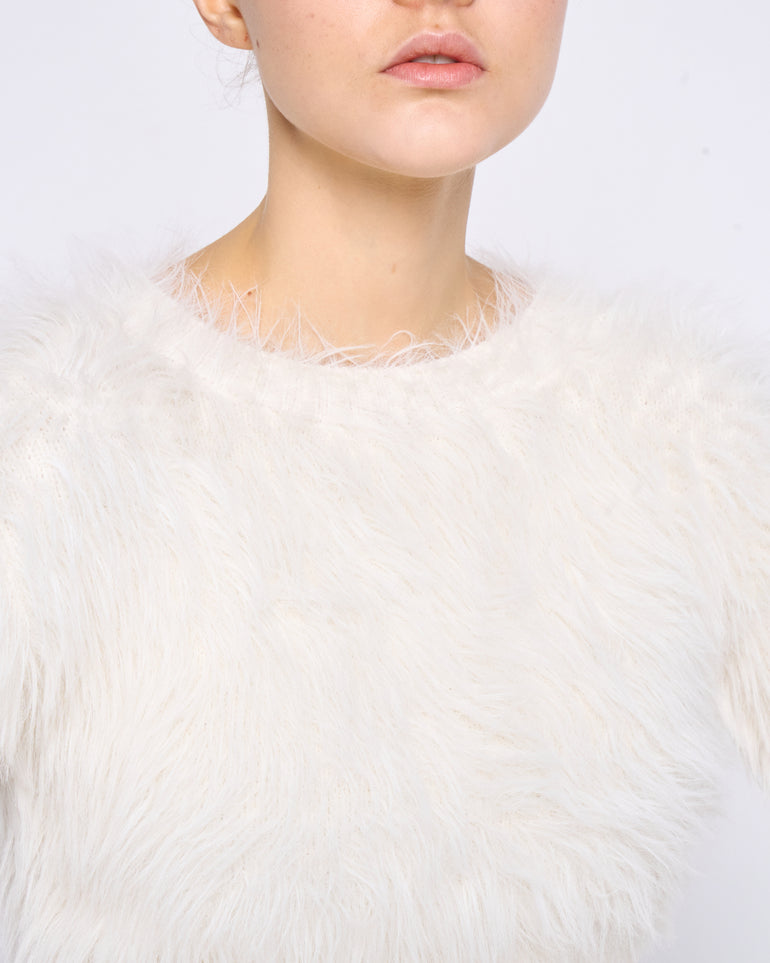 Silvian Heach Maglia crop Super sconto