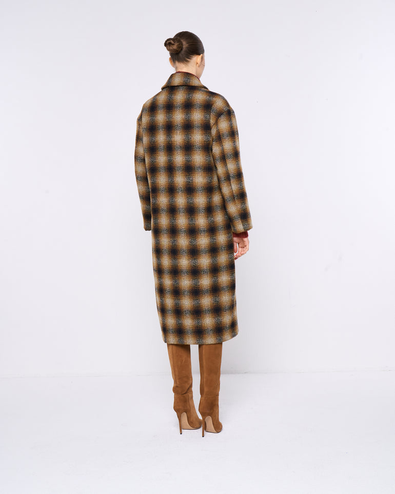 Silvian Heach Cappotto doppiopetto a quadri Shopping online