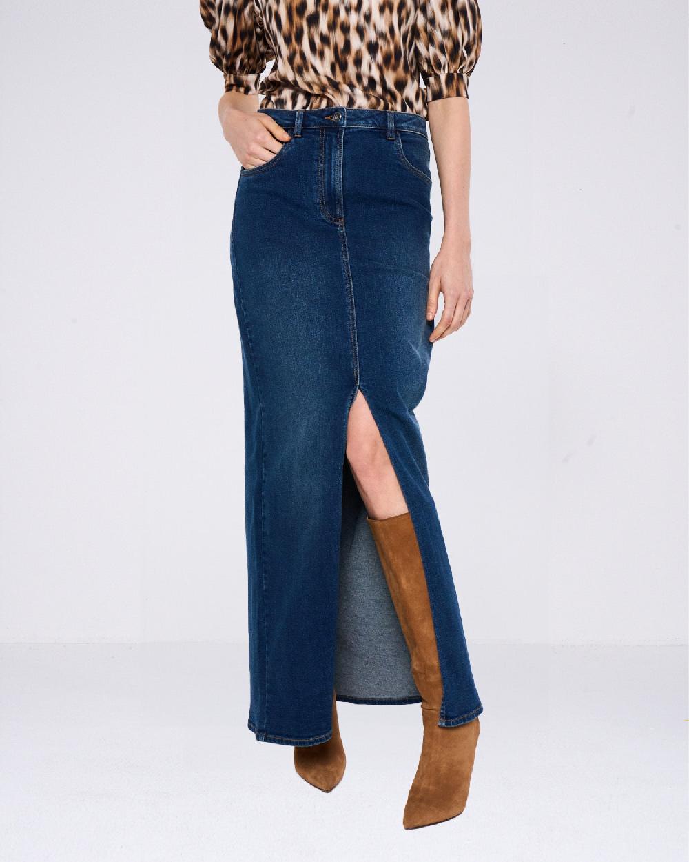 Silvian Heach Gonna lunga in denim Offerta temporanea
