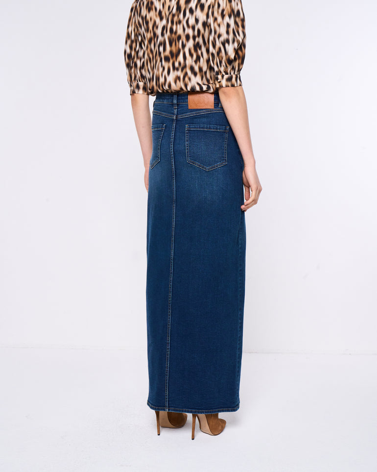 Silvian Heach Gonna lunga in denim Offerta temporanea