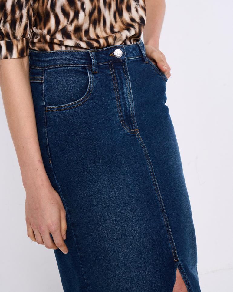 Silvian Heach Gonna lunga in denim Offerta temporanea