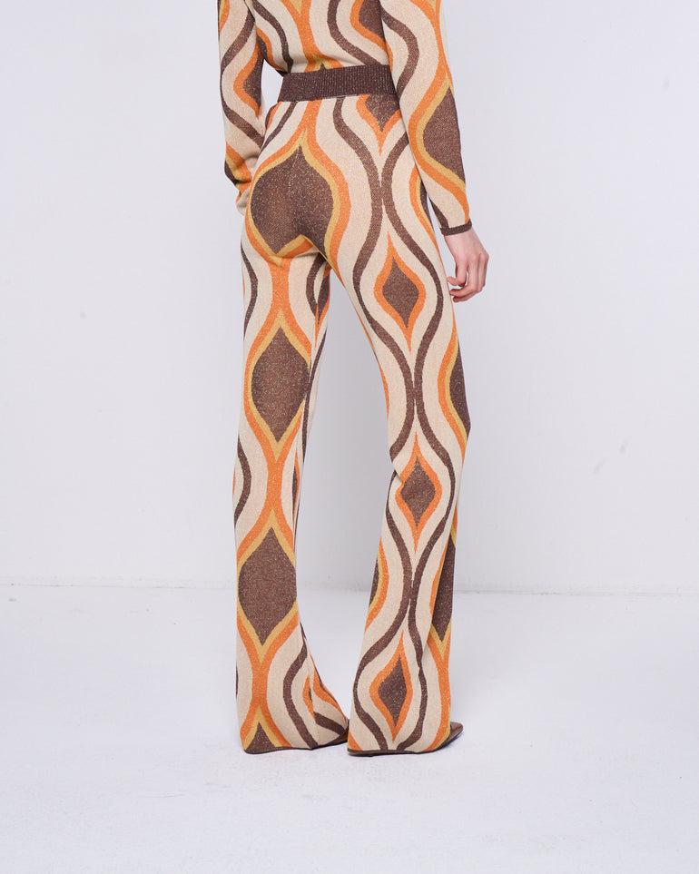 Silvian Heach Pantaloni a fantasia in lurex Lightning offer