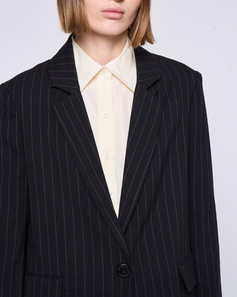 Silvian Heach Blazer monopetto gessato Offerte stagionali