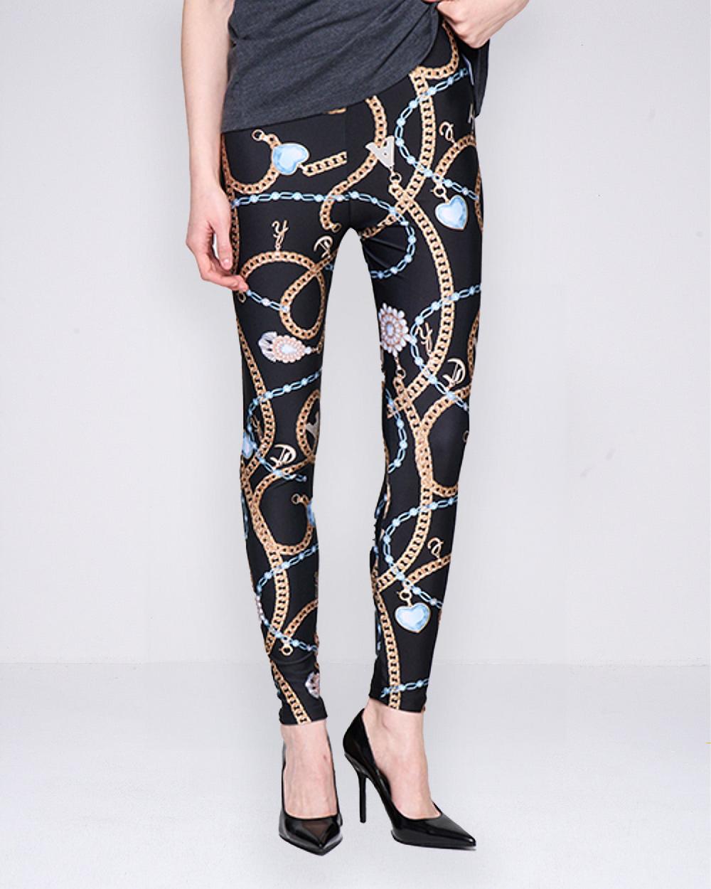 Silvian Heach Leggings a fantasia gioiello Negozi Online