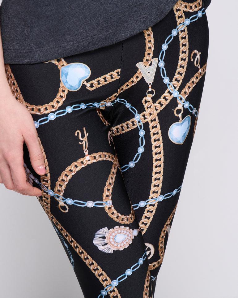 Silvian Heach Leggings a fantasia gioiello Negozi Online