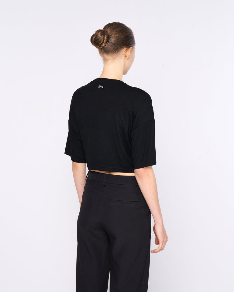 Silvian Heach T-shirt arricciata Prezzo Ridotto