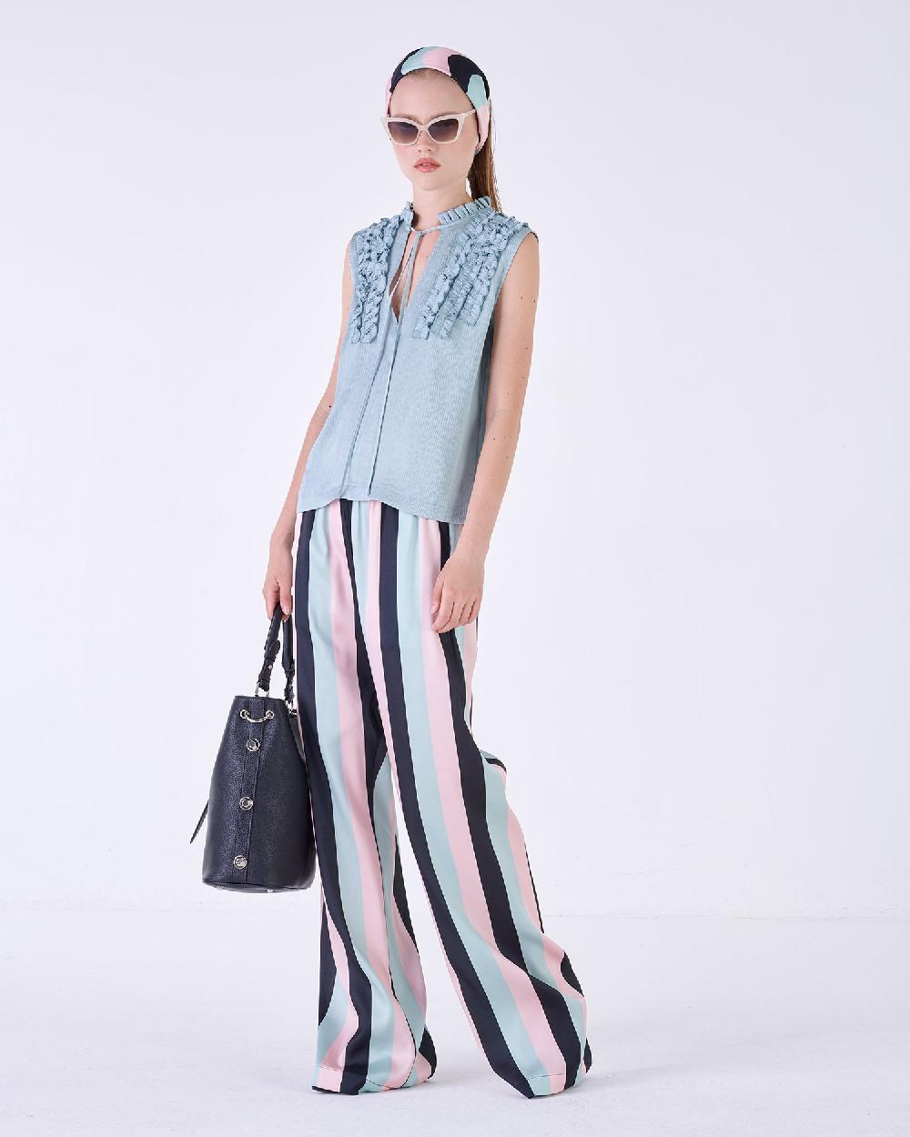 Silvian Heach Top con rouches Spedizione gratuita