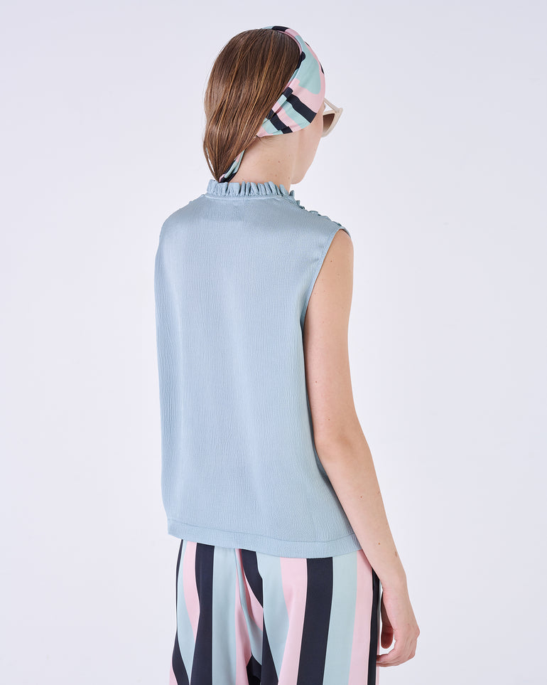 Silvian Heach Top con rouches Spedizione gratuita