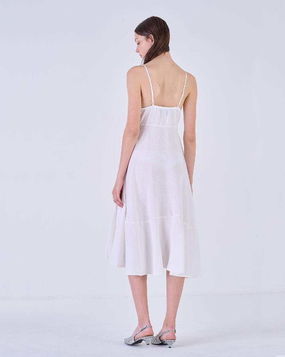 Silvian Heach Abito sottoveste in lino Flash Sale