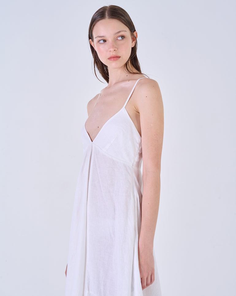 Silvian Heach Abito sottoveste in lino Flash Sale