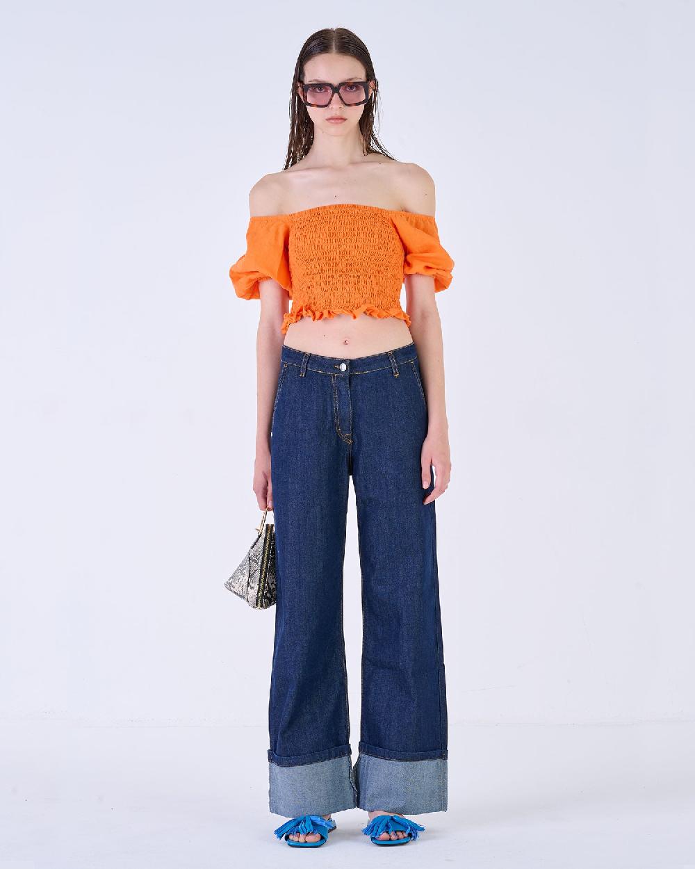 Silvian Heach Top con elastico arricciato Vendite stagionali