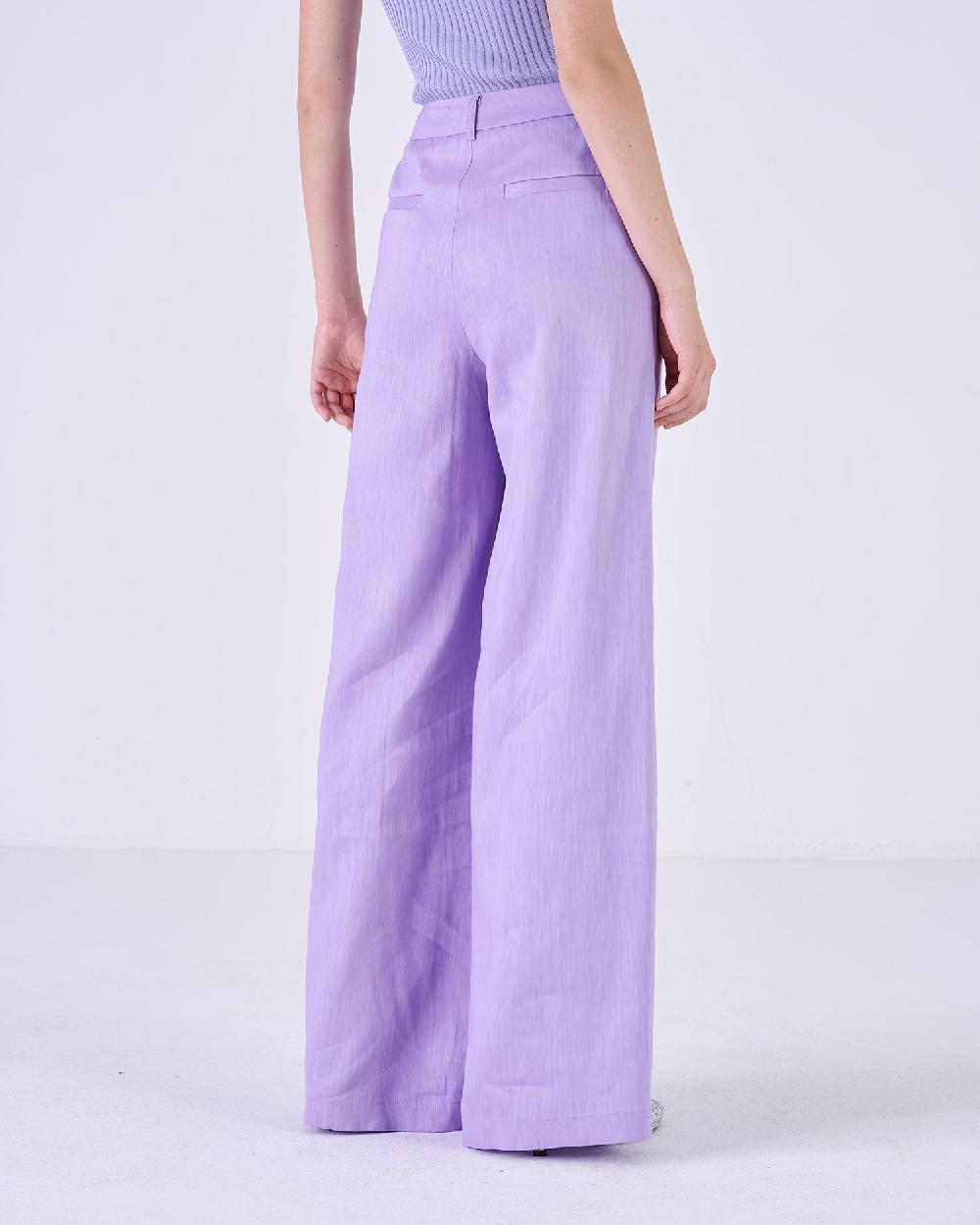 Silvian Heach Pantaloni ampi con cintura e passanti Offerta San Valentino