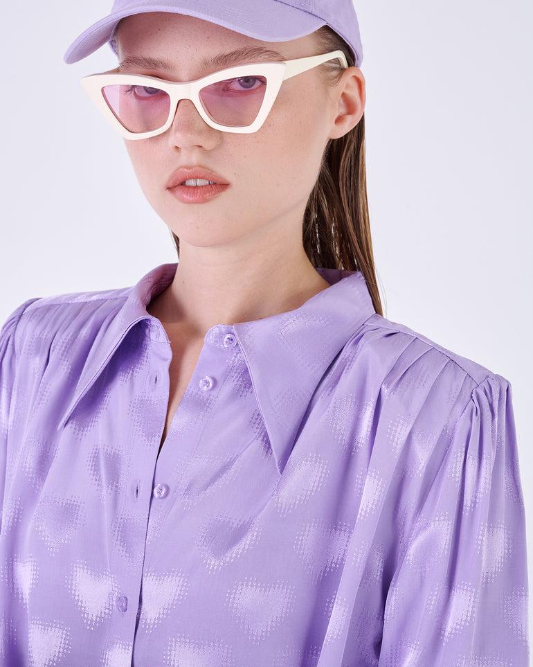 Silvian Heach Blusa con spalline arricciate Offerta Anniversario