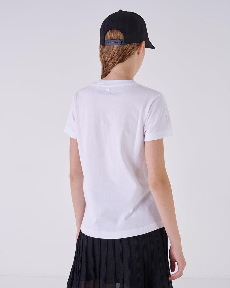 Silvian Heach T-shirt con stampa a cuore Offerte stagionali