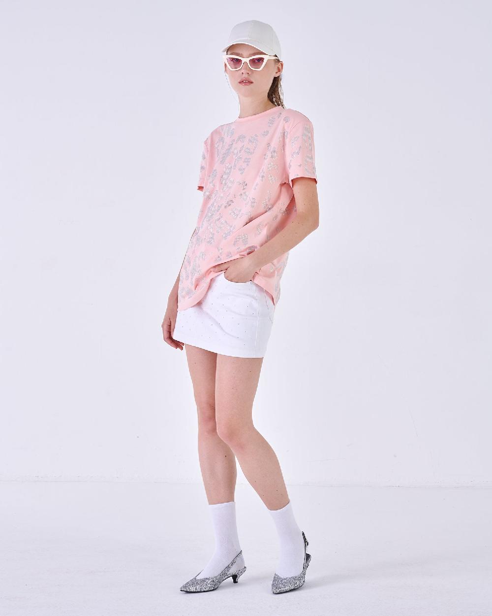Silvian Heach T-Shirt con strass Comprane uno, ottenene uno gratis