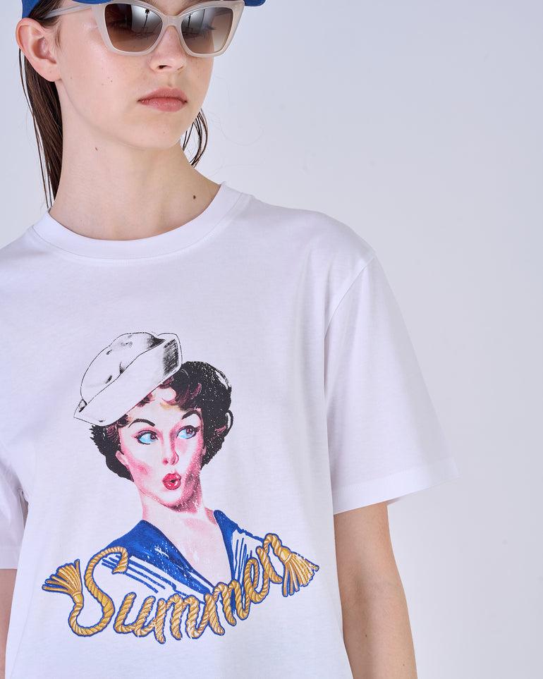 Silvian Heach T-shirt con stampa Sailor Enormi risparmi