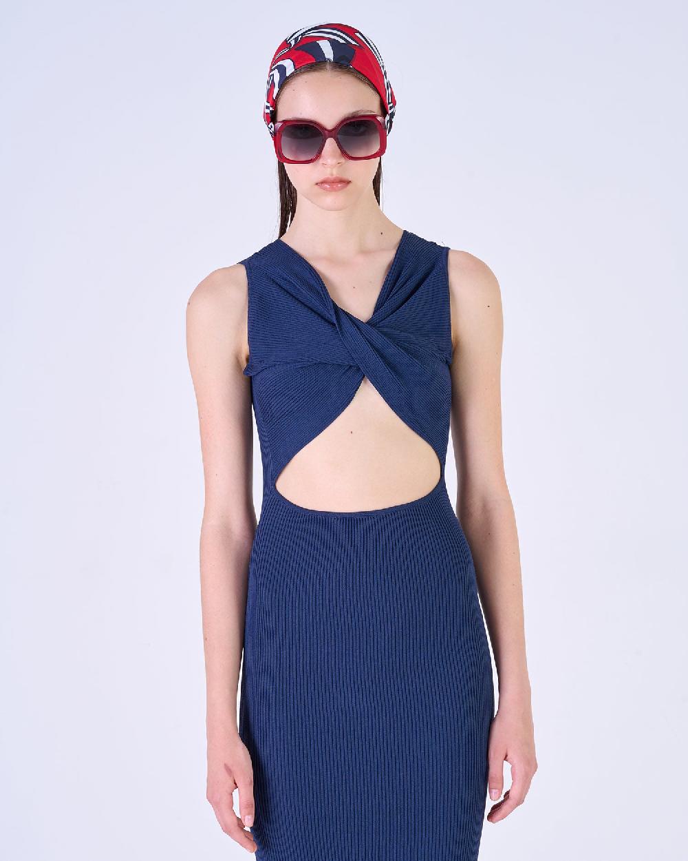 Silvian Heach Abito midi con incrocio Offerta settimanale